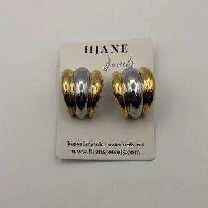 HJANE Hypoallergenic/water resistant Hoop Earrings